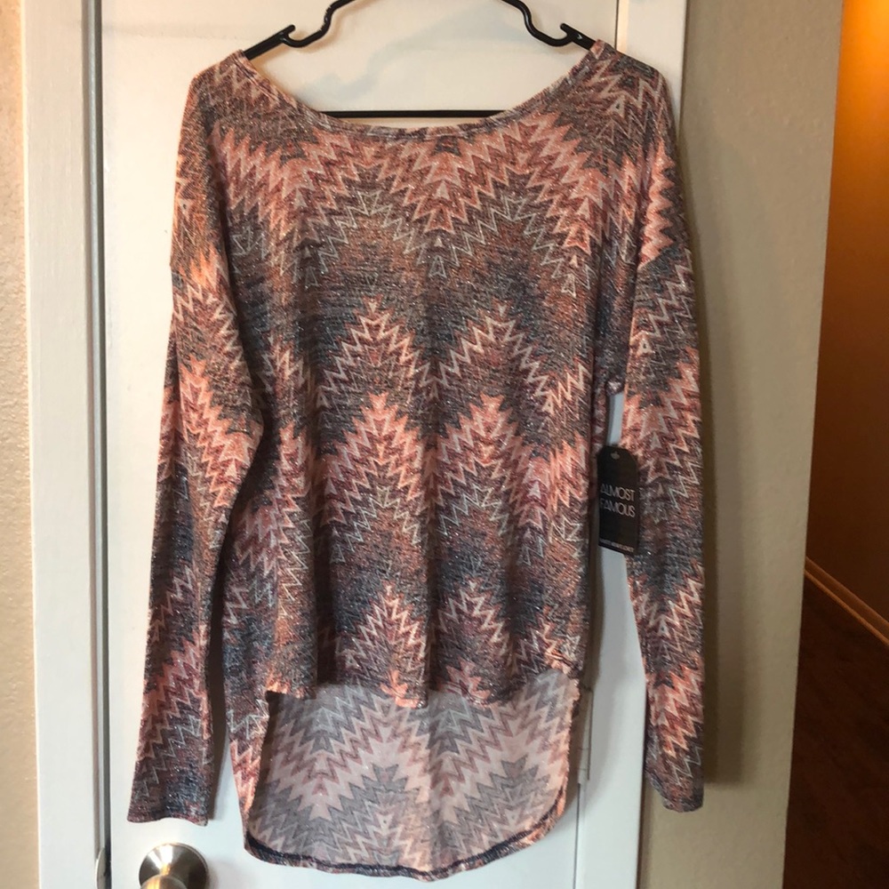 NWT Multicolor long sleeve